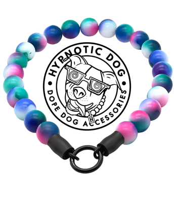 Mermaid Tie Dye Acrylic Bead Collar