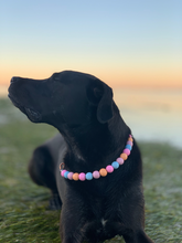 Load image into Gallery viewer, Pink Dusk Acrylic Bead Collar