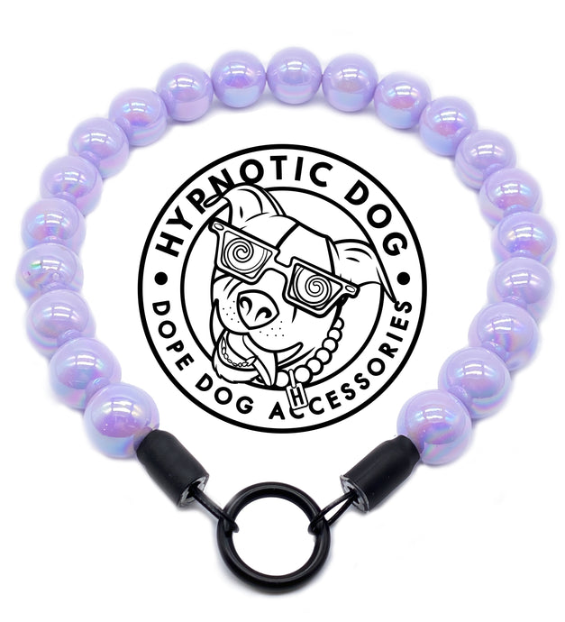 Lavender Rain Acrylic Bead Collar [Scuffed]