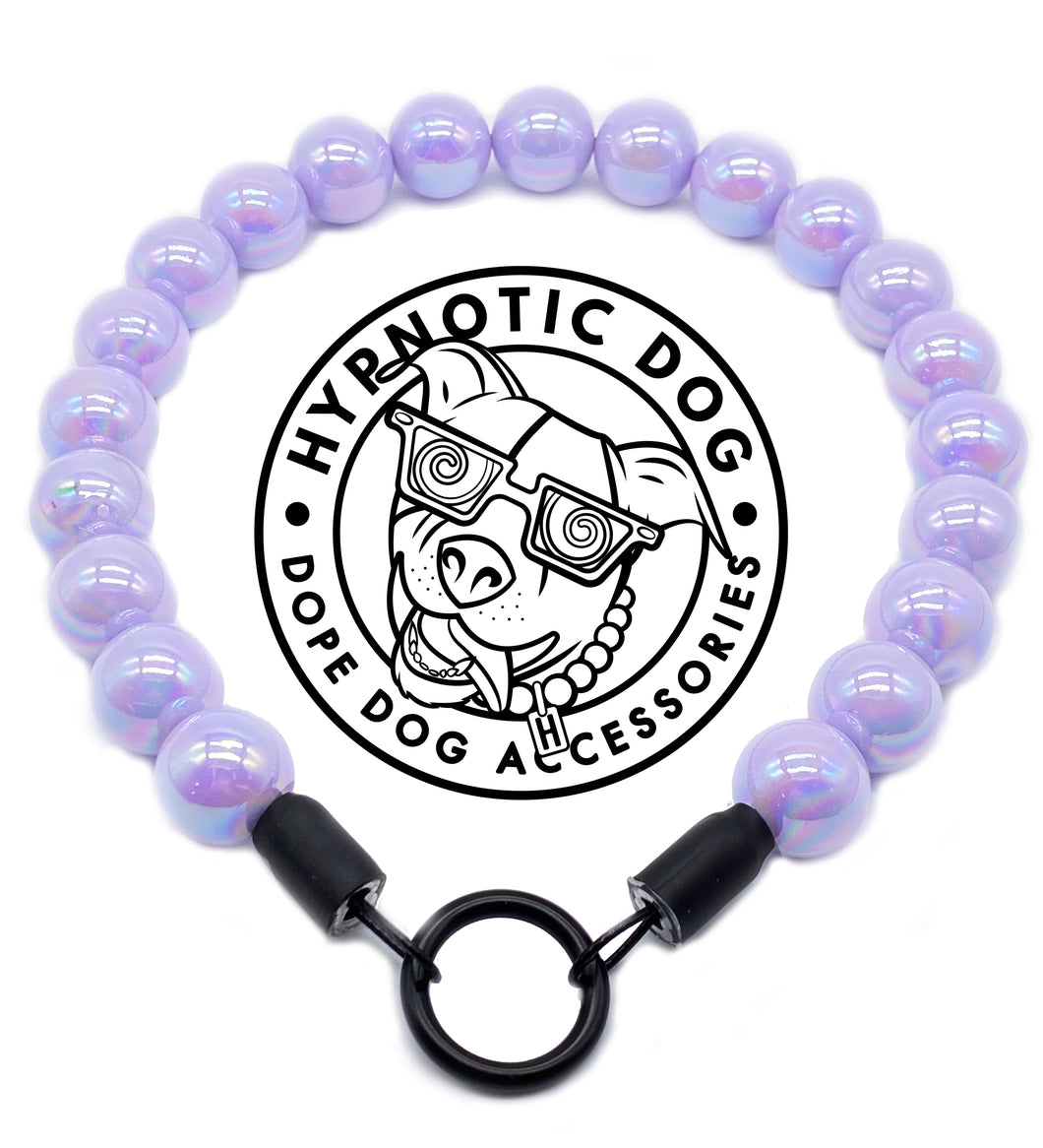 Lavender Rain Acrylic Bead Collar [Scuffed]
