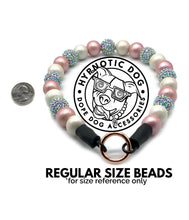 Load image into Gallery viewer, Clear Smoke Acrylic Bead Collar