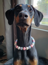 Load image into Gallery viewer, Pink Glitz Bead Collar