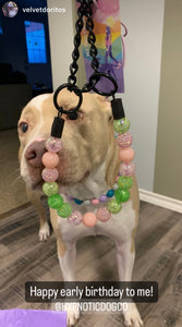 Watermelon Sugar Bead Collar