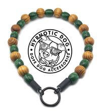 Load image into Gallery viewer, 🟧 16&quot; Slip On (Black O-Ring) Bamboo Forest Bead Collar - PRE-MADE/FINAL SALE