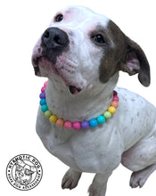 Load image into Gallery viewer, Boho Rainbow Acrylic Bead Collar