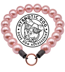 Chunky Blush Pink Pearls Acrylic Bead Collar