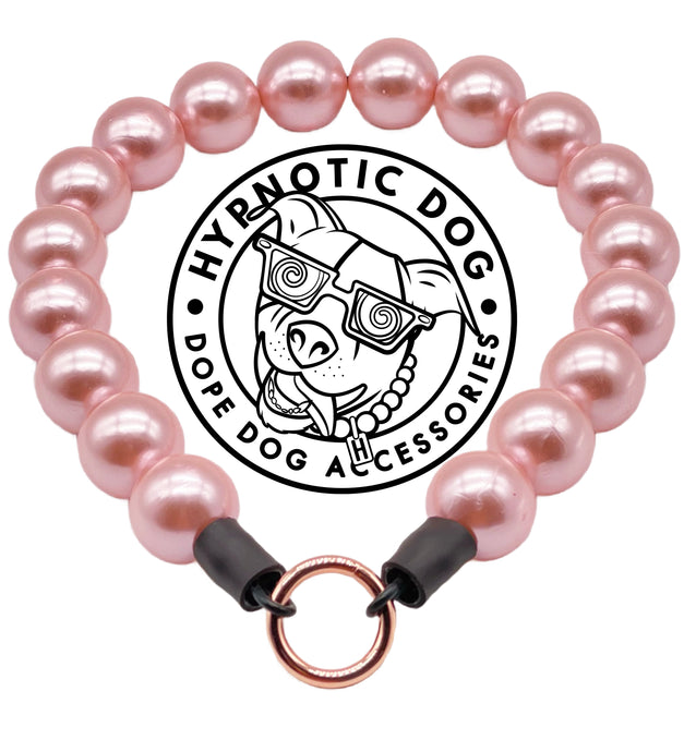 JUMBO Chunky Blush Pink Pearls Acrylic Bead Collar [Scuffed] - Sale