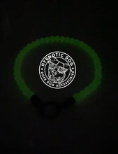 Load image into Gallery viewer, Green Glow in the Dark XS Bead Collar