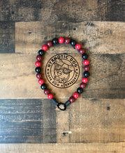 Load image into Gallery viewer, Red Casino Acrylic Bead Collar