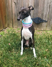 Load image into Gallery viewer, Extra Tiny (XS) Triplo Cotton Candy [Small Dog/Cat Bead Collar]