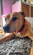 Load image into Gallery viewer, Christmas Glam Bead Collar