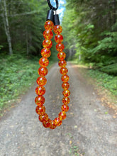 Load image into Gallery viewer, Amber Empress Resin Bead Collar