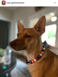 Americana Glam Bead Collar