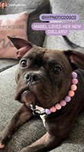Load image into Gallery viewer, 🟧 18&quot; Slip On (Rose Gold O-Ring) Pretty Princess Acrylic Bead Collar - PRE-MADE/FINAL SALE