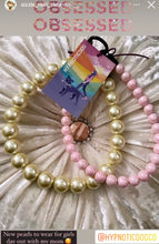 Load image into Gallery viewer, Blush Pink MINI Acrylic [Small Dog/Cat Bead Collar]