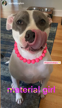 Load image into Gallery viewer, Neon Coral Acrylic Bead Collar