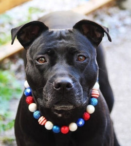 Americana Glam Bead Collar