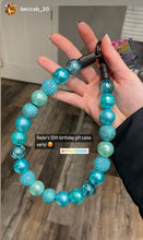 Load image into Gallery viewer, Glacial Glitter Bead Collar