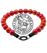 Load image into Gallery viewer, Lunar Red Acrylic Bead Collar [Scuffed]