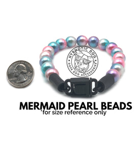 Rainbow XS Mermaid Pearl Bead Collar