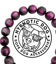 Load image into Gallery viewer, Purple Northern Lights Resin MINI [Small Dog/Cat Bead Collar]