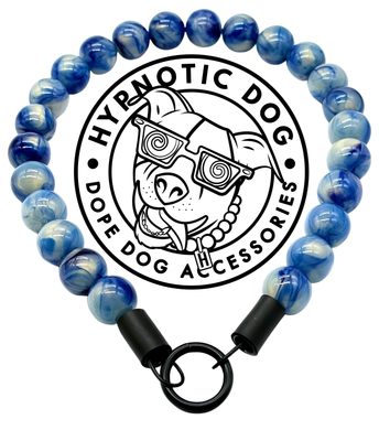 Neptune Blue Bead Collar