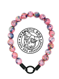 Bubblegum Pink Ceramic Bead Collar