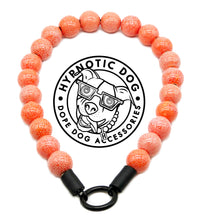 Load image into Gallery viewer, Orange Speckle Ceramic Bead Collar