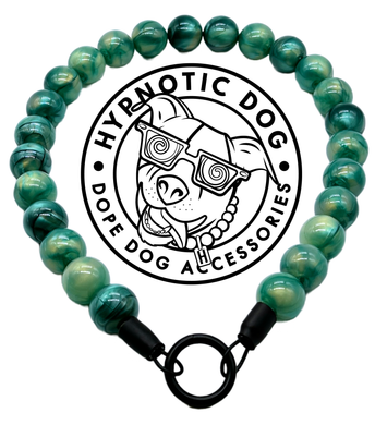 Poseidon Green Bead Collar