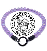Load image into Gallery viewer, Purple Jelly Mini Bead Collar [Small Dog/Cat Bead Collar]