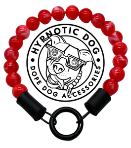 Red Clouds XS Acrylic [Small Dog/Cat Bead Collar]