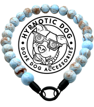 Load image into Gallery viewer, Sky Blue Resin Bead Collar